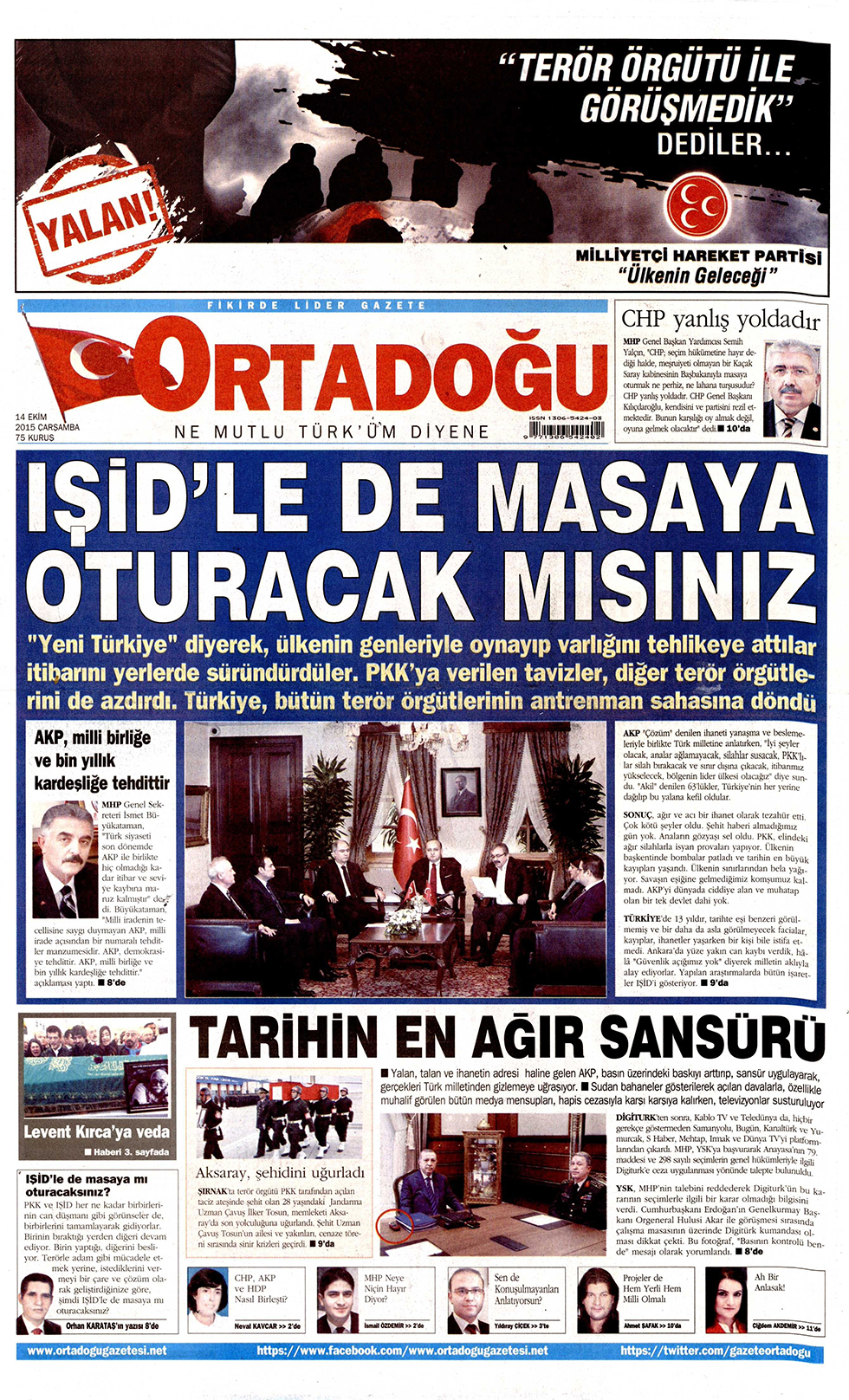 Gazeteler bugün ne yazdı? - 564