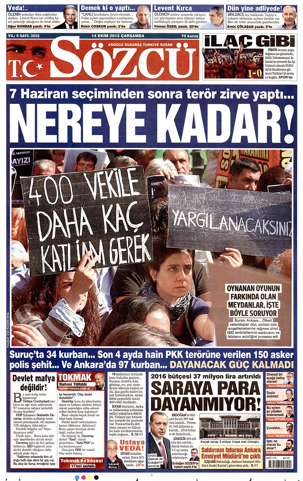 Gazeteler bugün ne yazdı? - 519