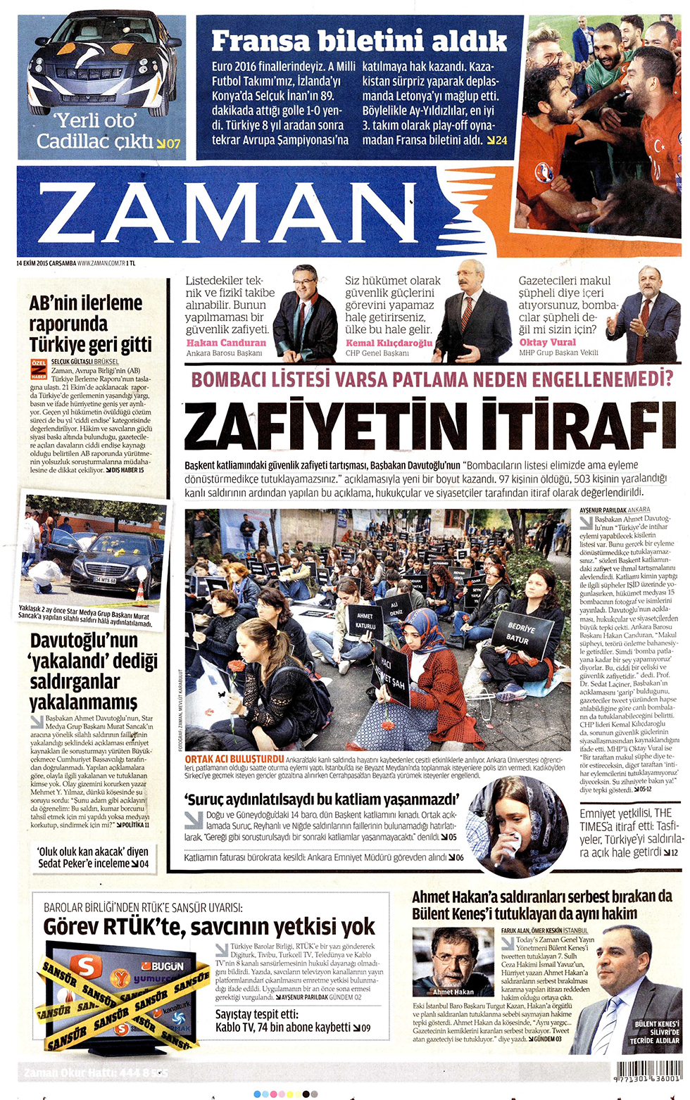 Gazeteler bugün ne yazdı? - 636