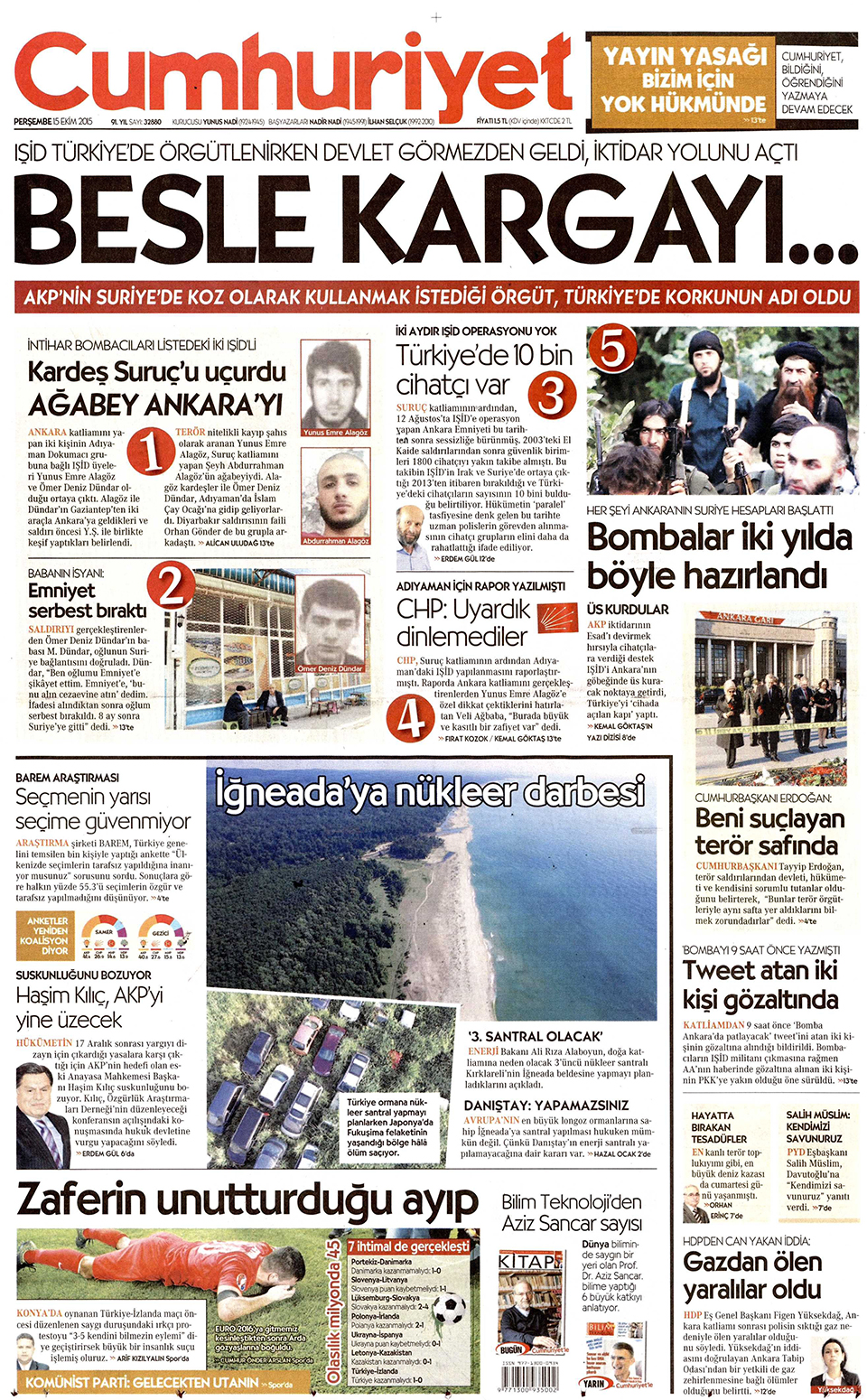 Gazeteler bugün ne yazdı? - 7