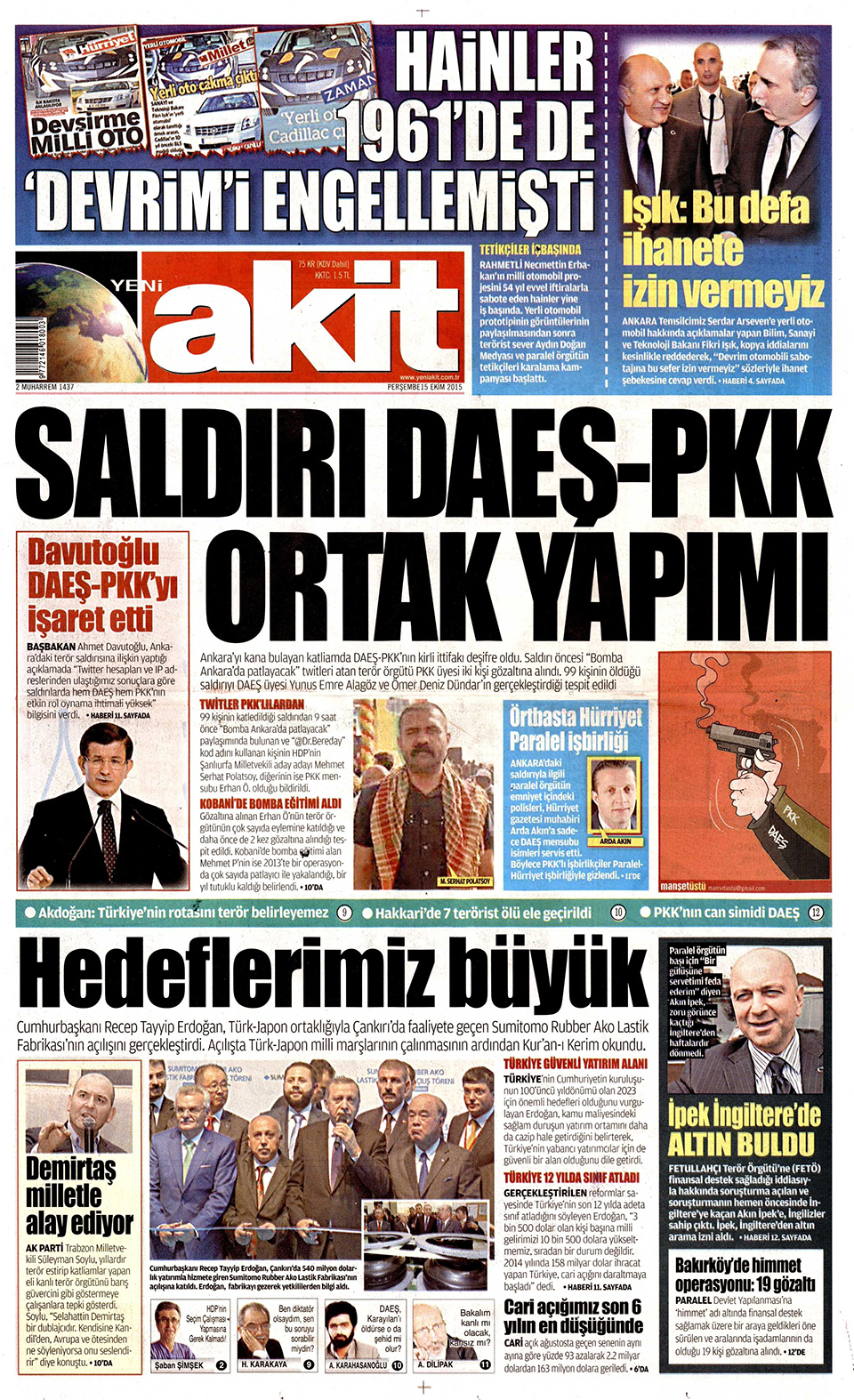 Gazeteler bugün ne yazdı? - 20