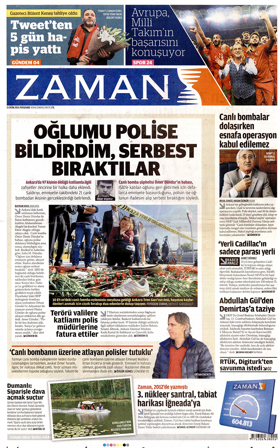 Gazeteler bugün ne yazdı? - 3