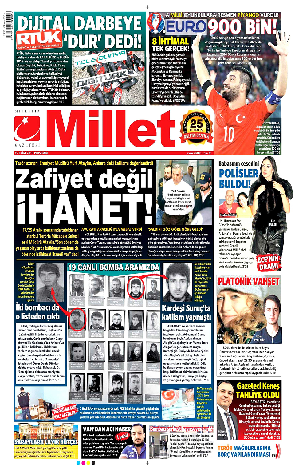 Gazeteler bugün ne yazdı? - 4