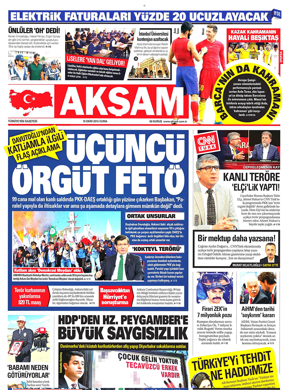 Gazeteler bugün ne yazdı? - 2