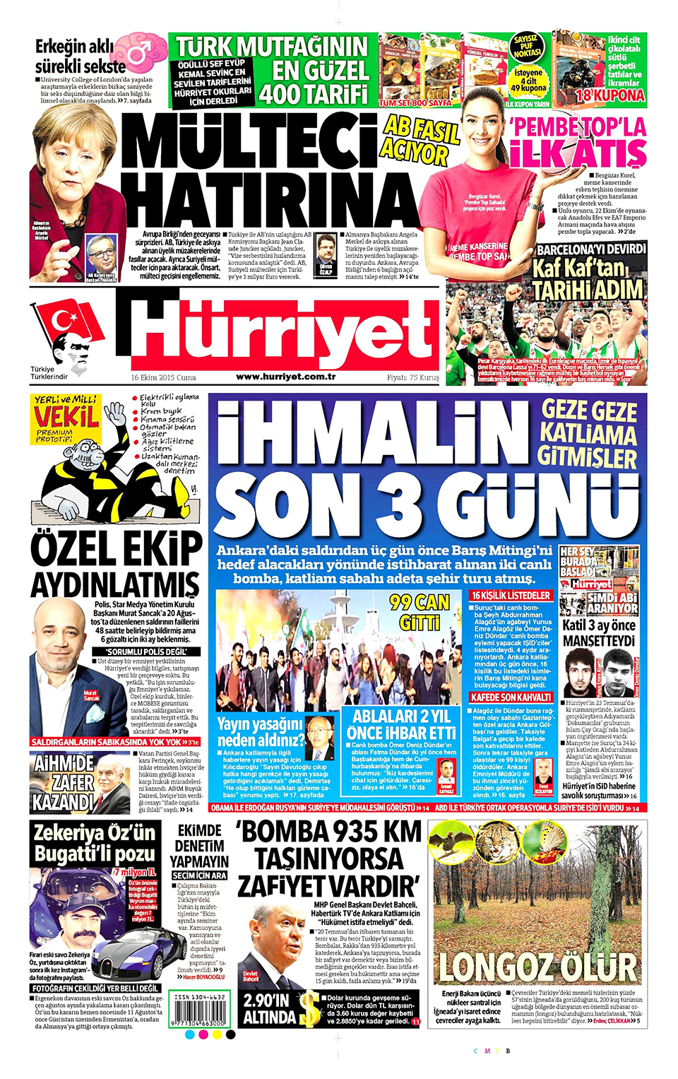 Gazeteler bugün ne yazdı? - 10