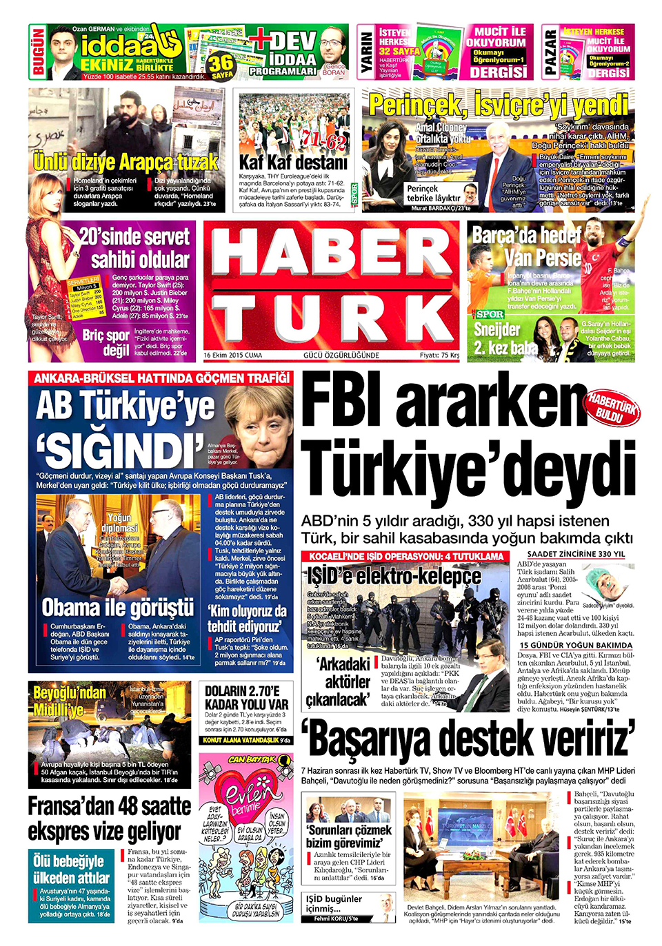 Gazeteler bugün ne yazdı? - 9