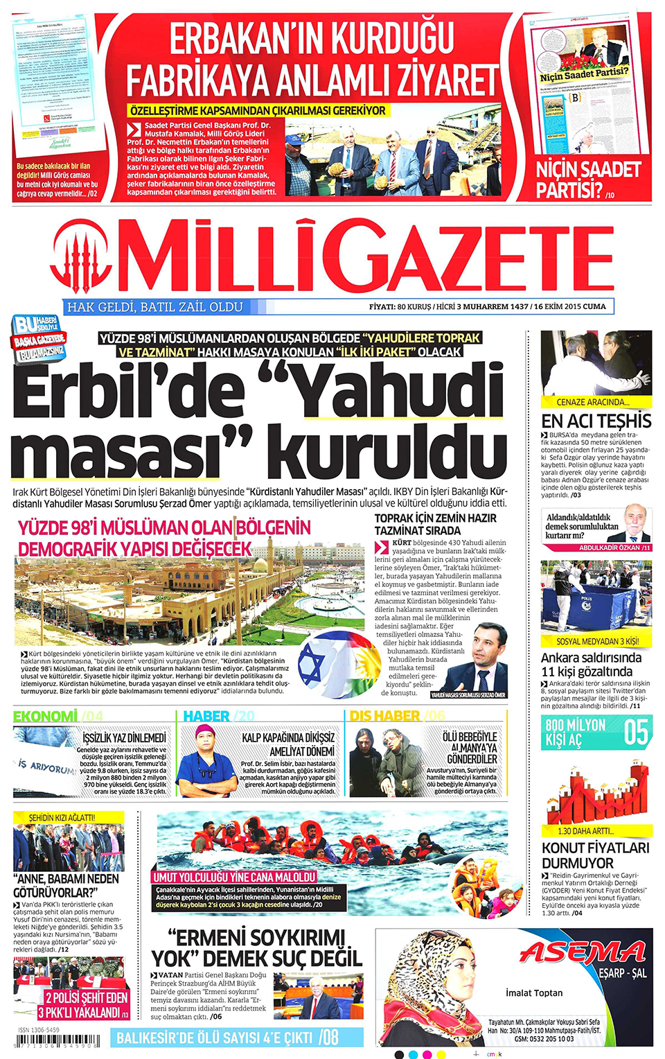 Gazeteler bugün ne yazdı? - 15