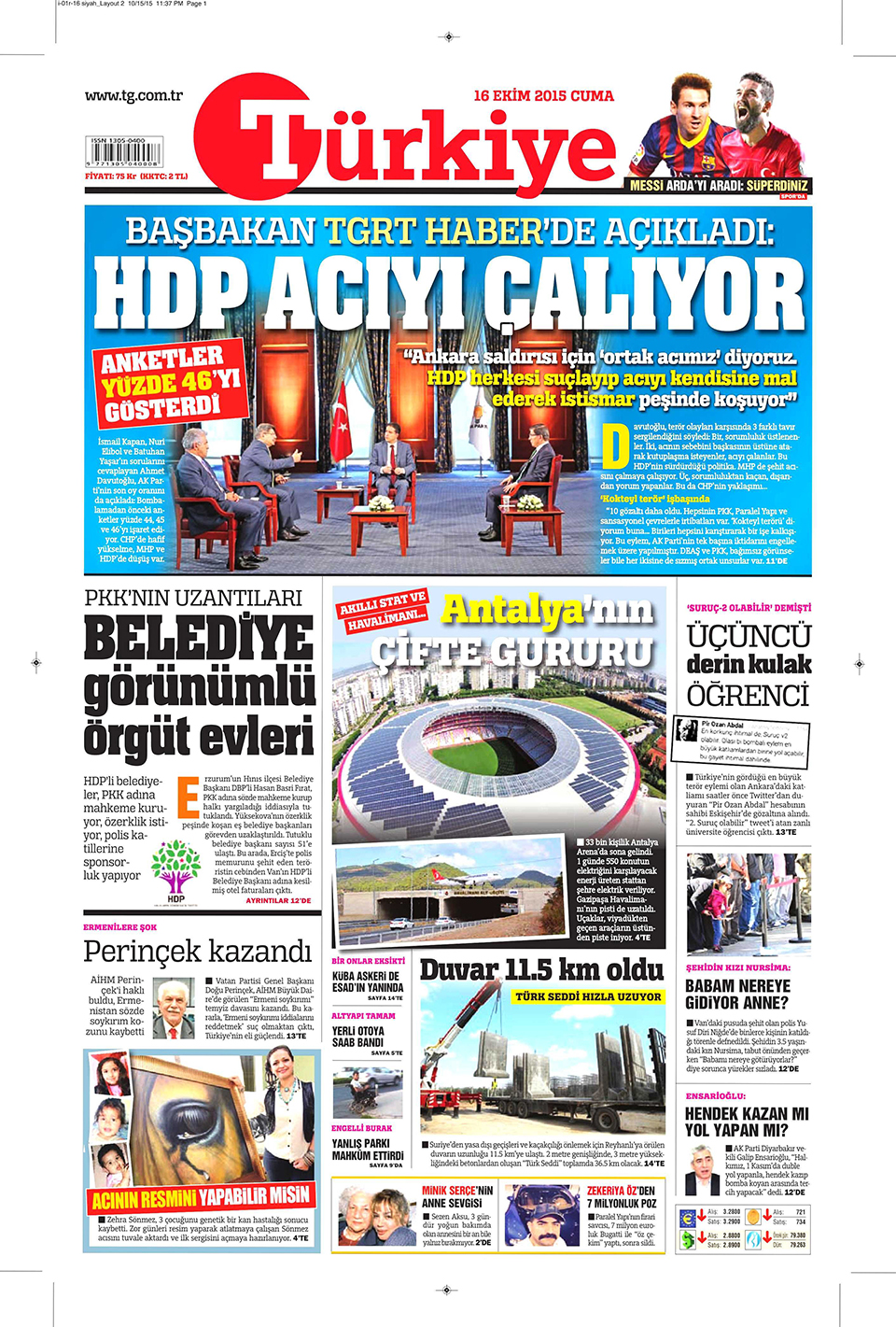 Gazeteler bugün ne yazdı? - 12