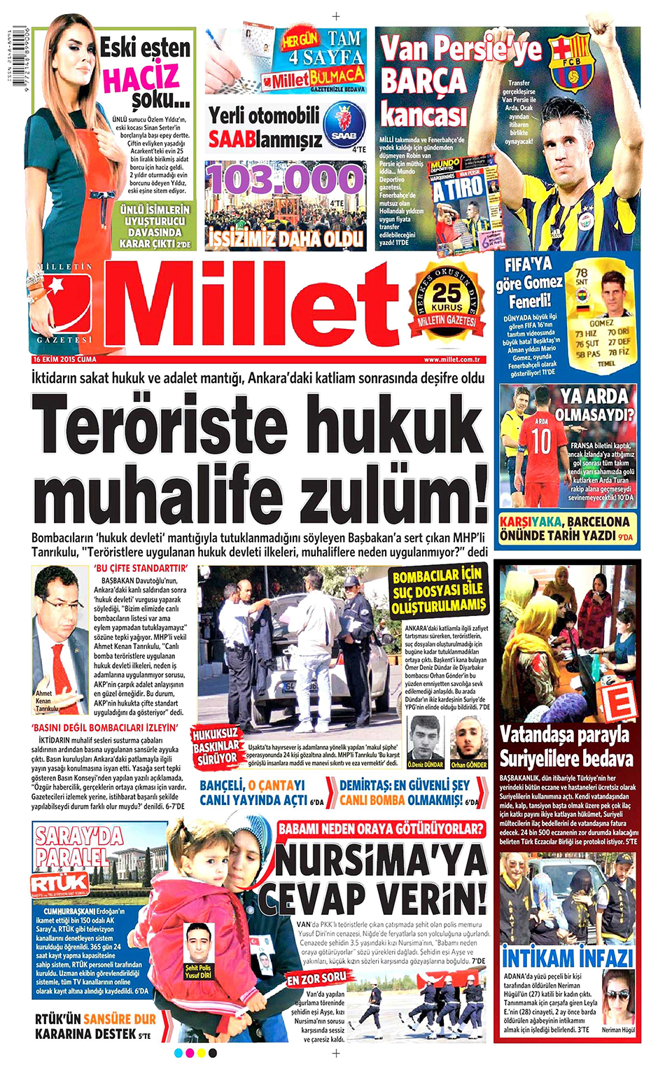 Gazeteler bugün ne yazdı? - 14