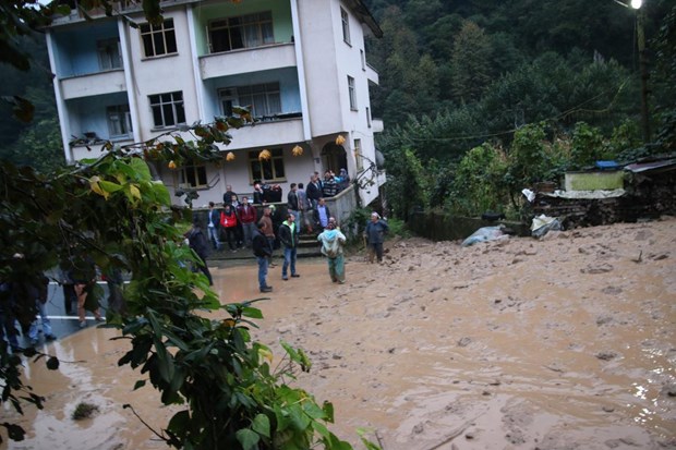 Rize'de heyelan - 10