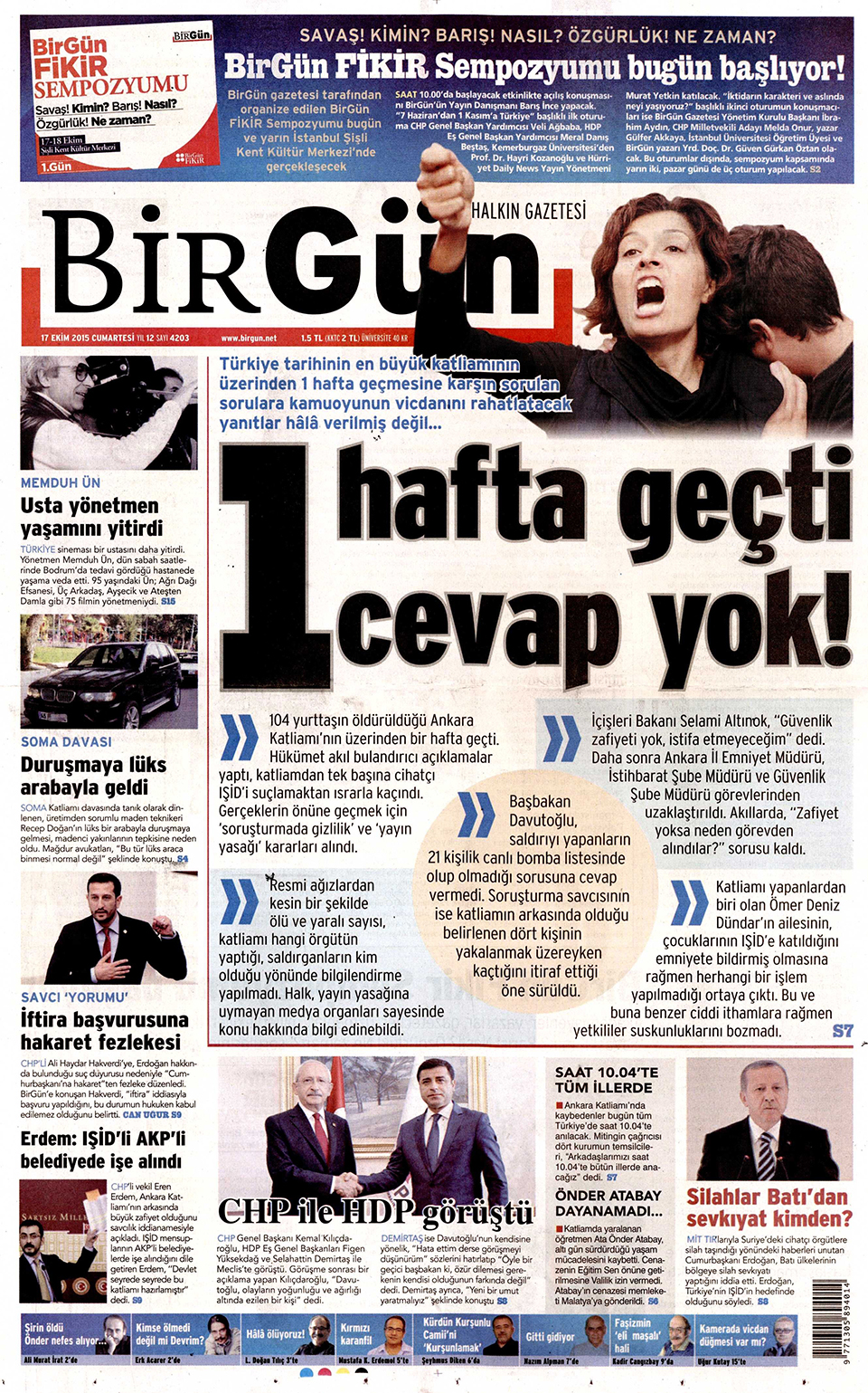 Gazeteler bugün ne yazdı? - 20