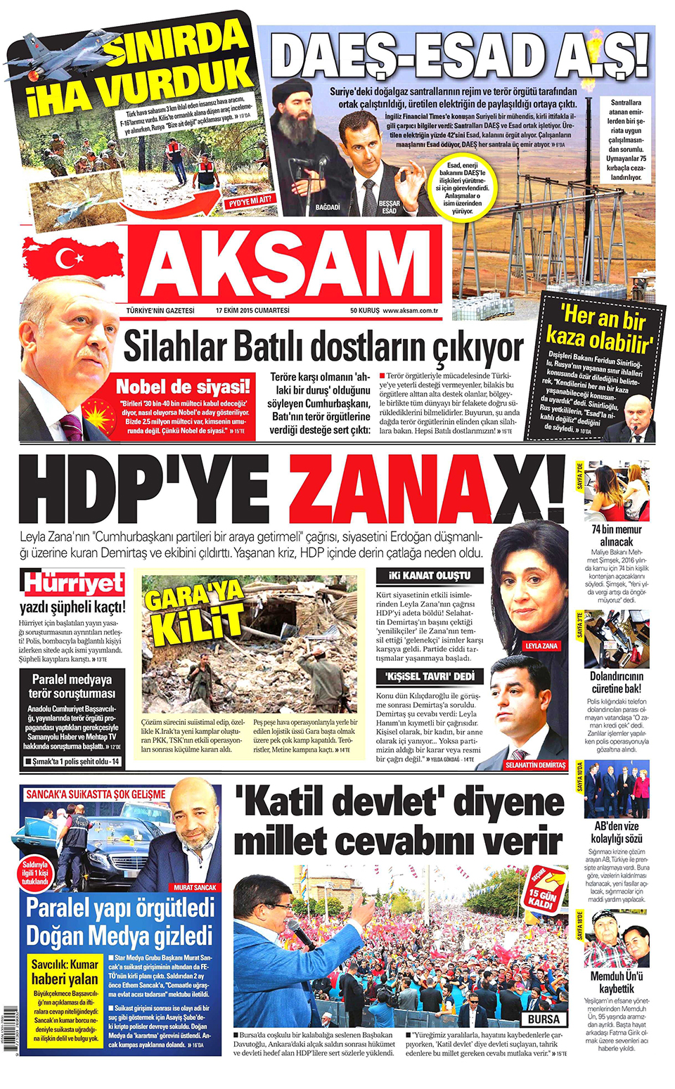 Gazeteler bugün ne yazdı? - 13