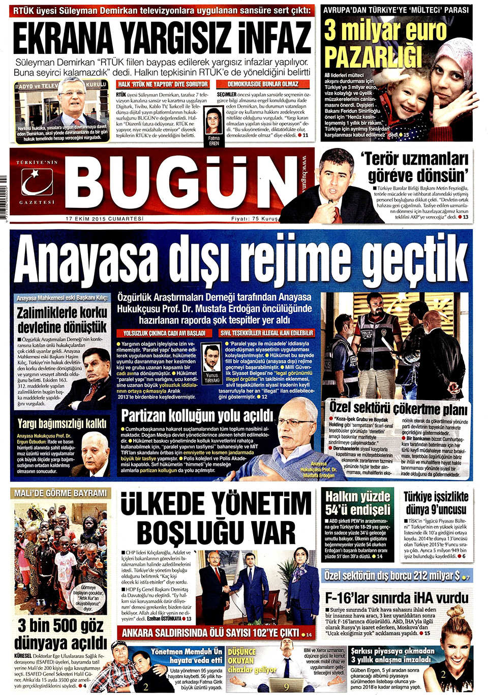 Gazeteler bugün ne yazdı? - 25