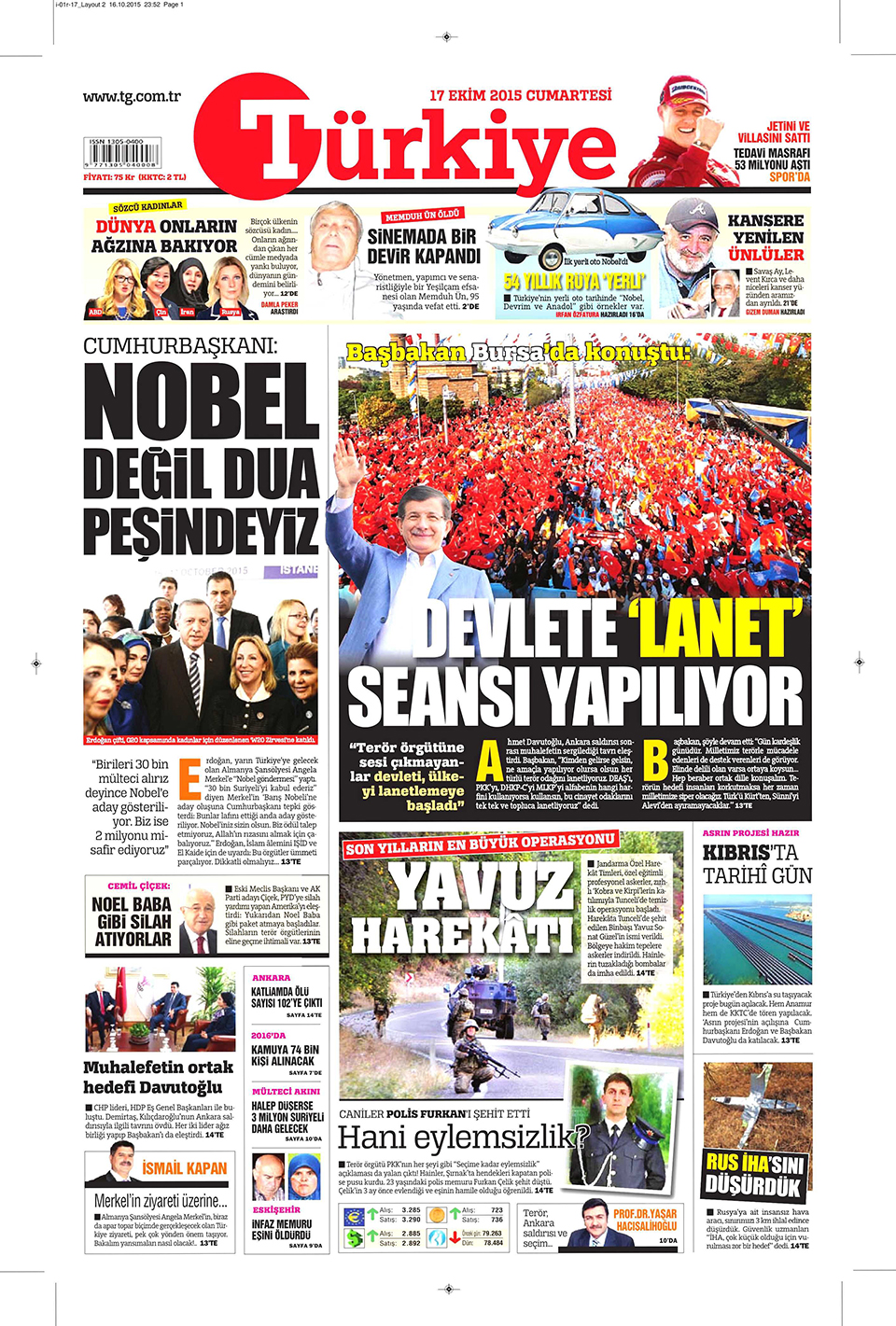 Gazeteler bugün ne yazdı? - 3