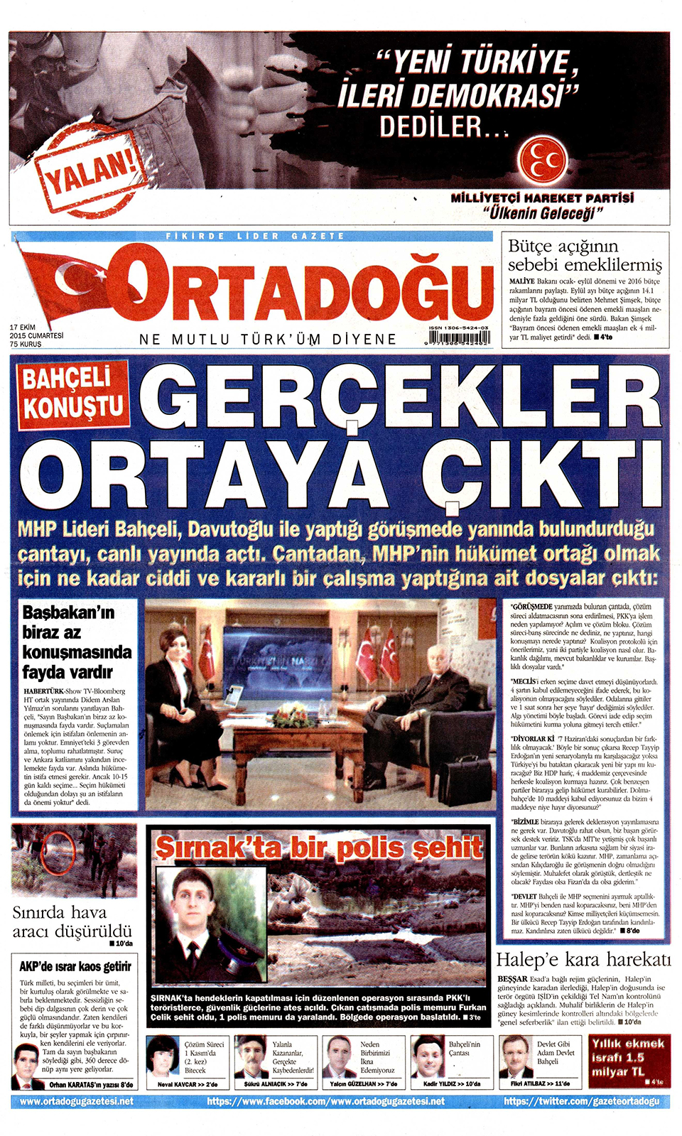 Gazeteler bugün ne yazdı? - 12