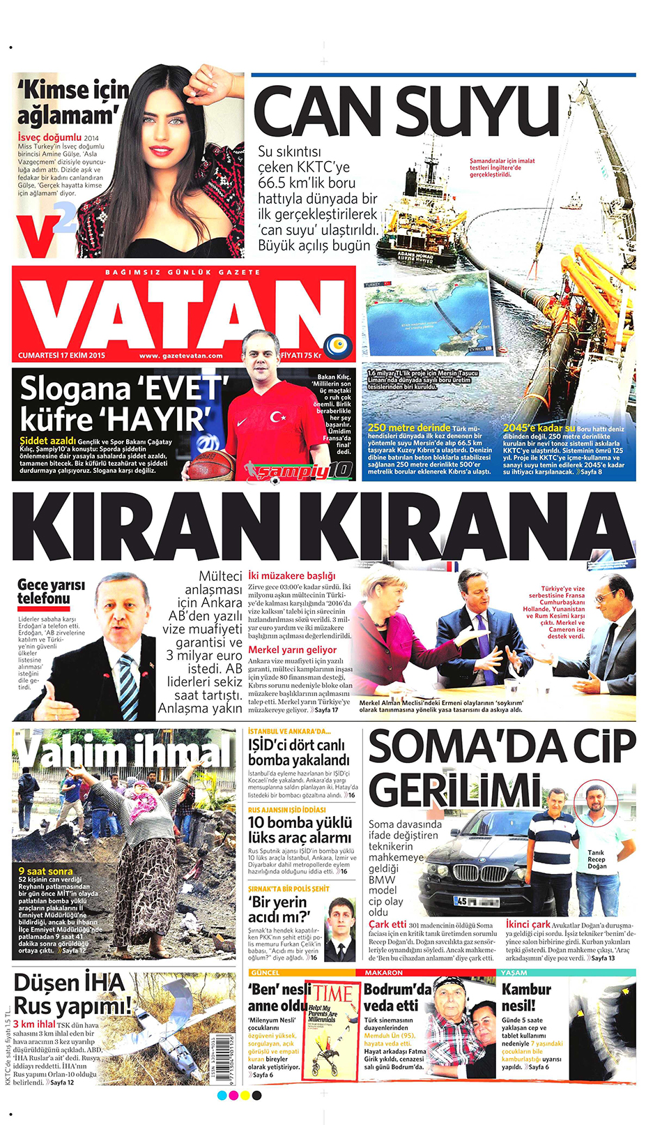 Gazeteler bugün ne yazdı? - 19