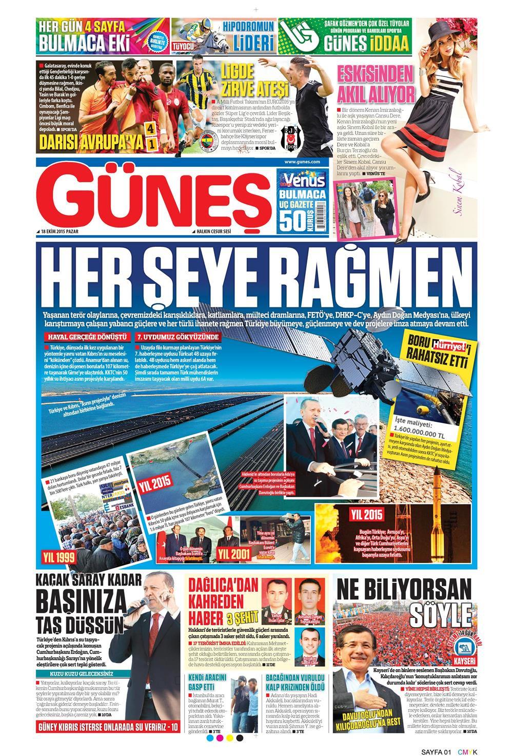 Gazeteler bugün ne yazdı? - 543