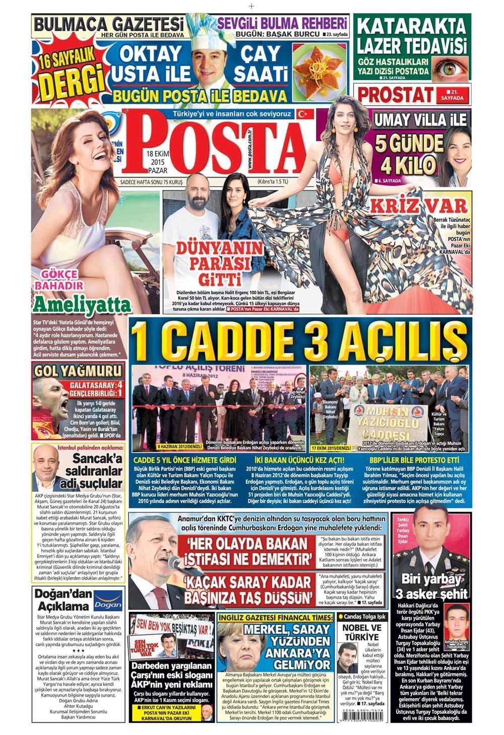 Gazeteler bugün ne yazdı? - 520