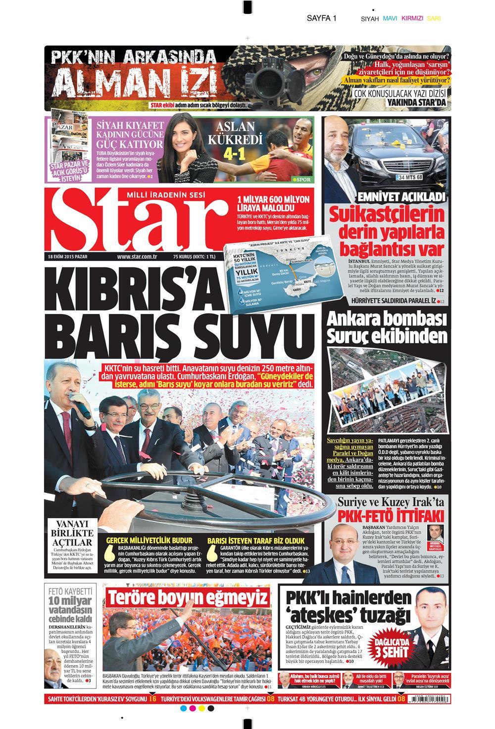 Gazeteler bugün ne yazdı? - 860