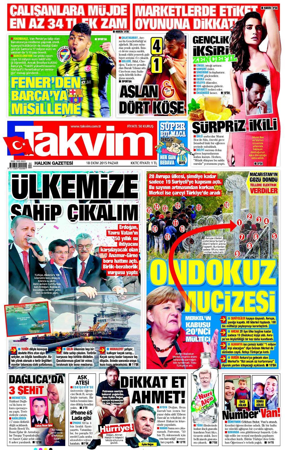 Gazeteler bugün ne yazdı? - 545