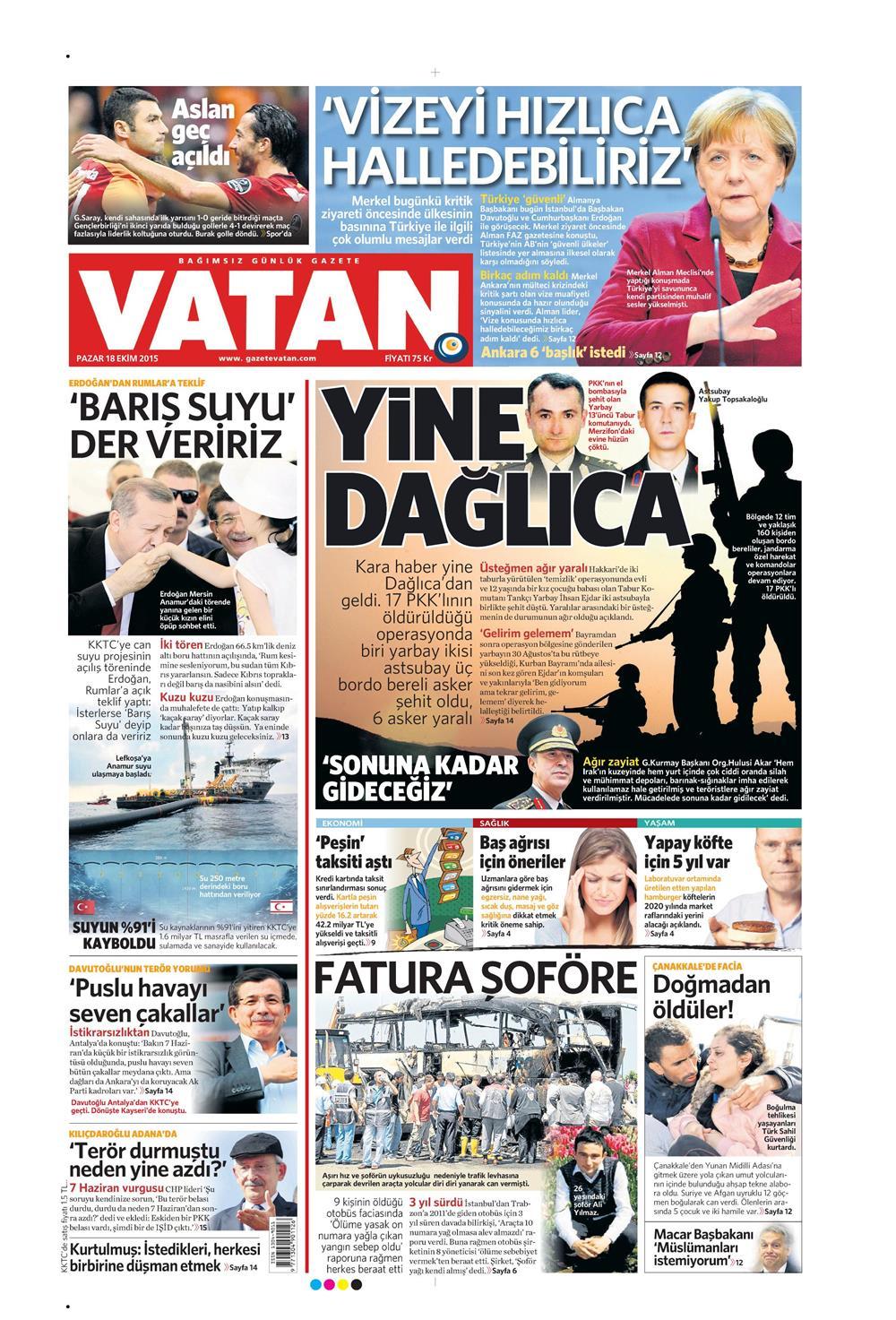 Gazeteler bugün ne yazdı? - 849