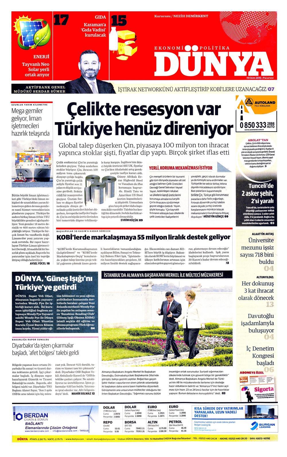 Gazeteler bugün ne yazdı? - 801