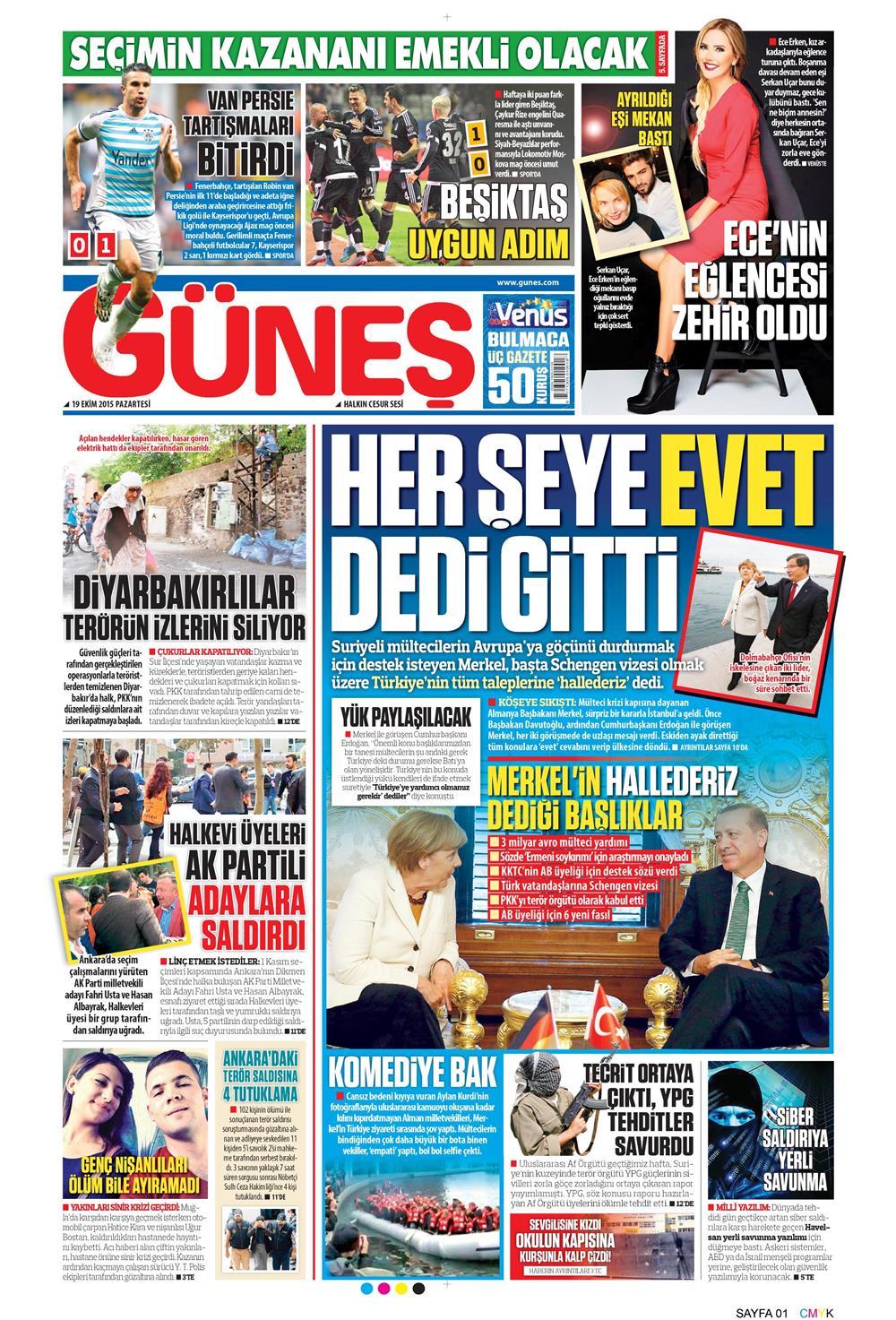 Gazeteler bugün ne yazdı? - 916