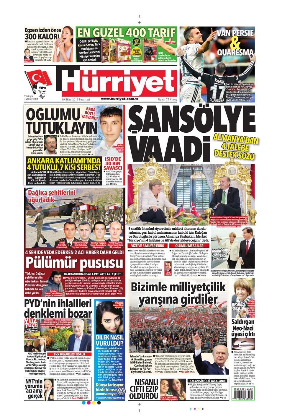 Gazeteler bugün ne yazdı? - 870