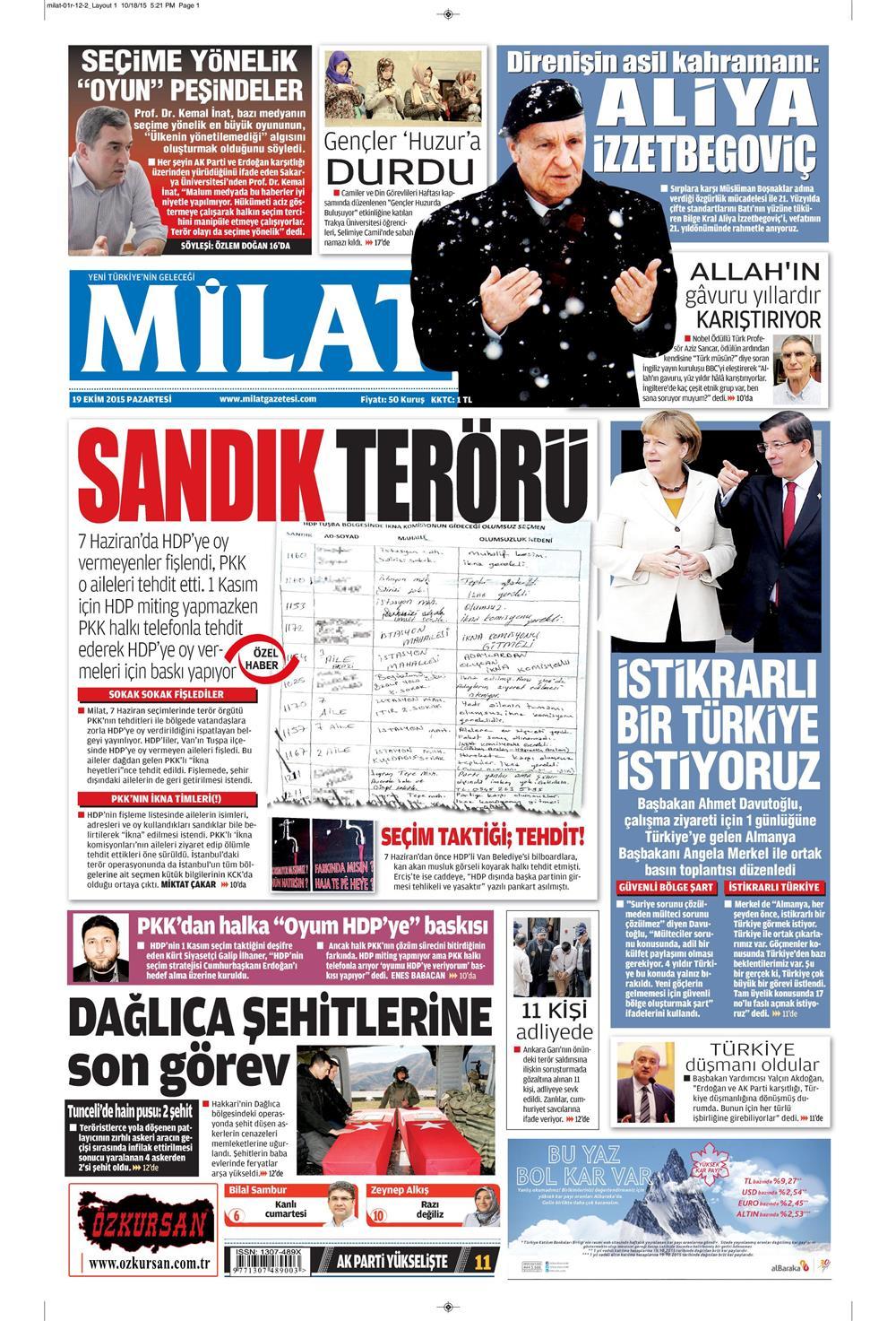 Gazeteler bugün ne yazdı? - 842