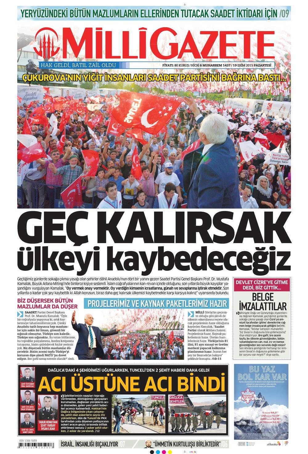 Gazeteler bugün ne yazdı? - 572