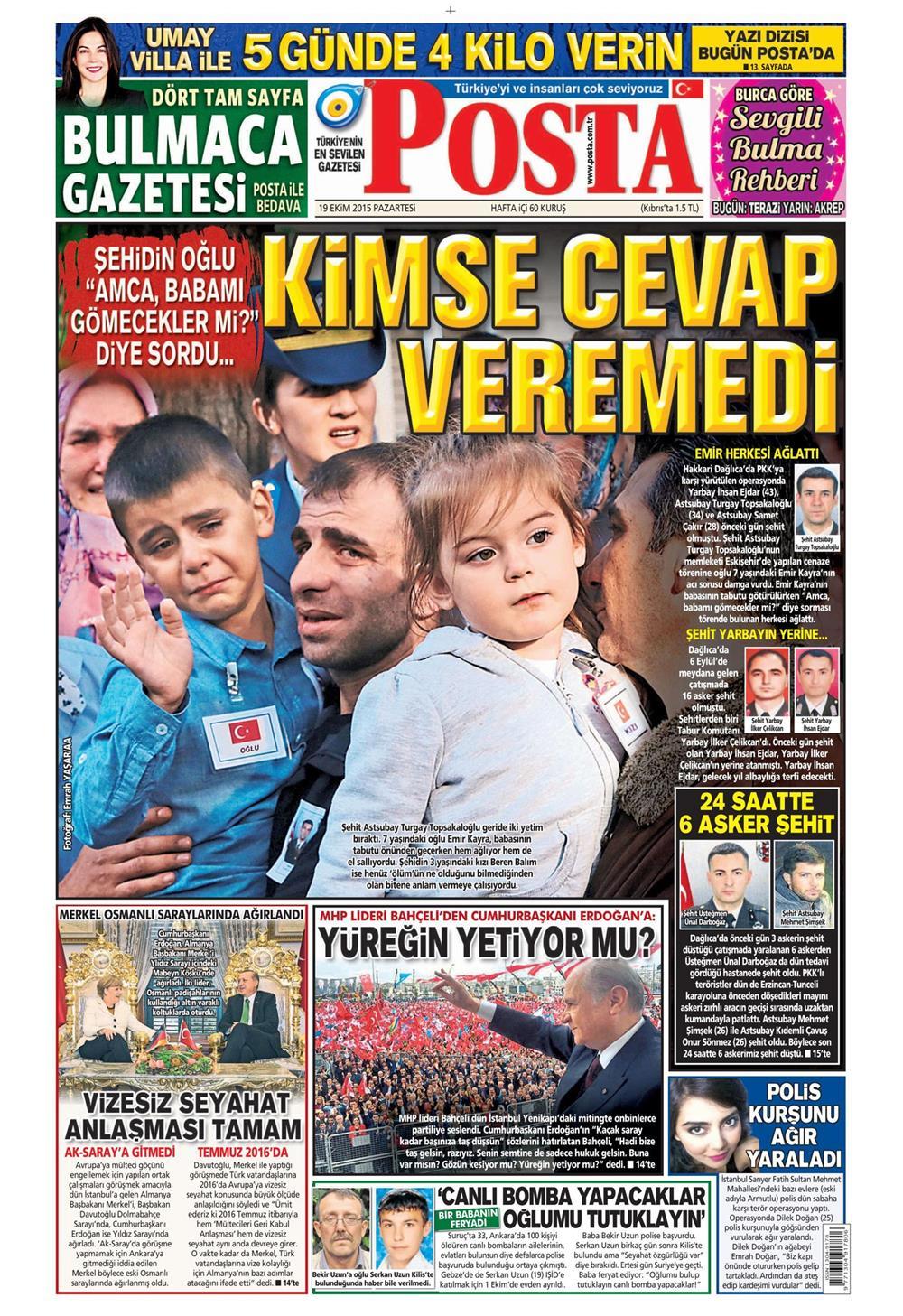 Gazeteler bugün ne yazdı? - 580