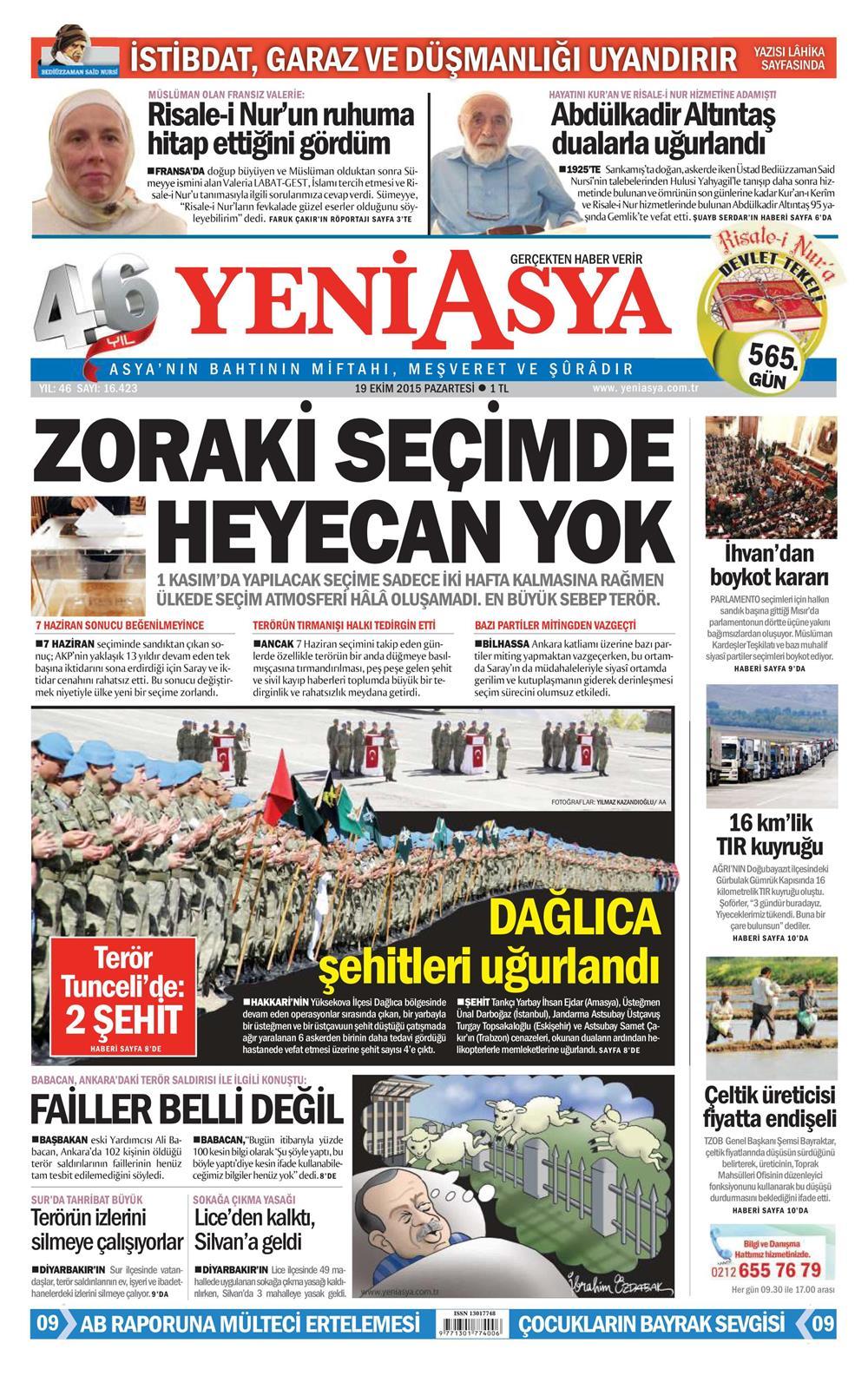 Gazeteler bugün ne yazdı? - 756