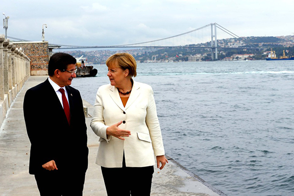 Davutoğlu Merkel'e İstanbul'u anlattı - 14