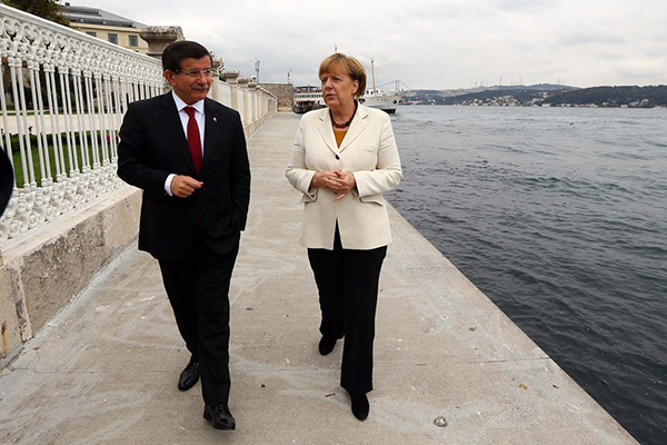 Davutoğlu Merkel'e İstanbul'u anlattı - 11