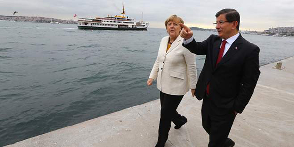 Davutoğlu Merkel'e İstanbul'u anlattı - 5
