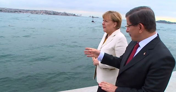 Davutoğlu Merkel'e İstanbul'u anlattı - 7