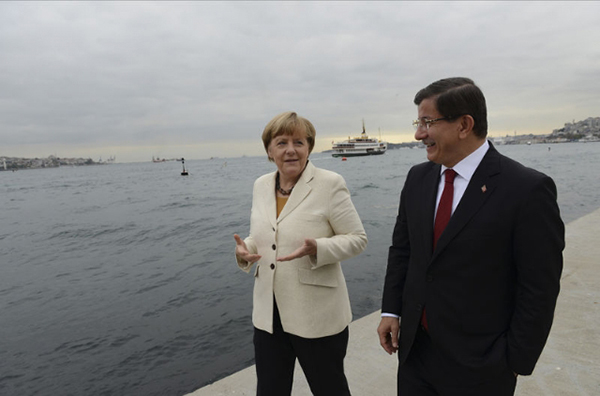 Davutoğlu Merkel'e İstanbul'u anlattı - 12