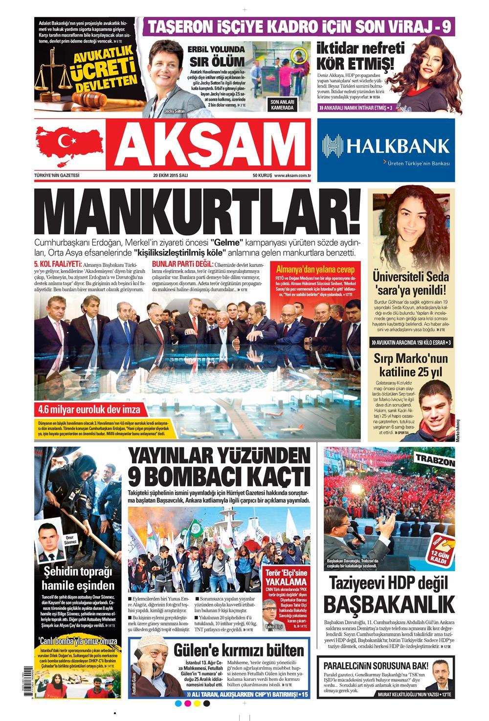 Gazeteler bugün ne yazdı? - 5