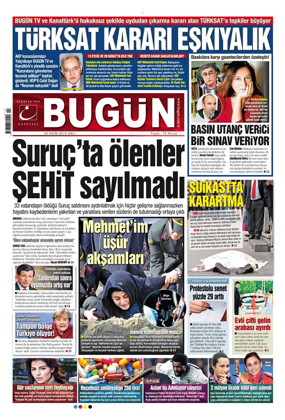 Gazeteler bugün ne yazdı? - 3