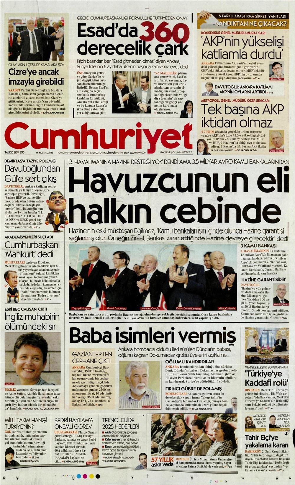 Gazeteler bugün ne yazdı? - 23