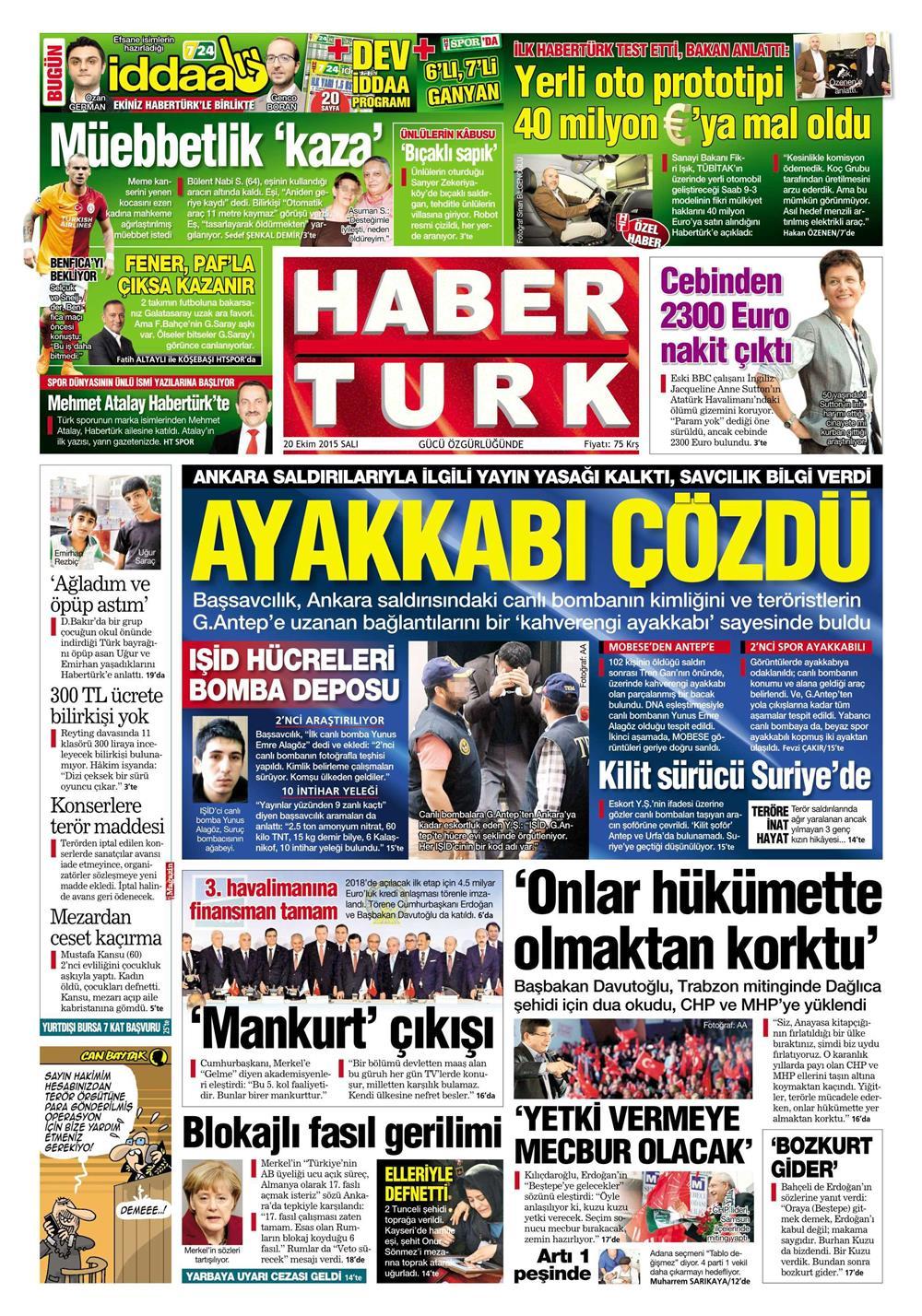 Gazeteler bugün ne yazdı? - 15