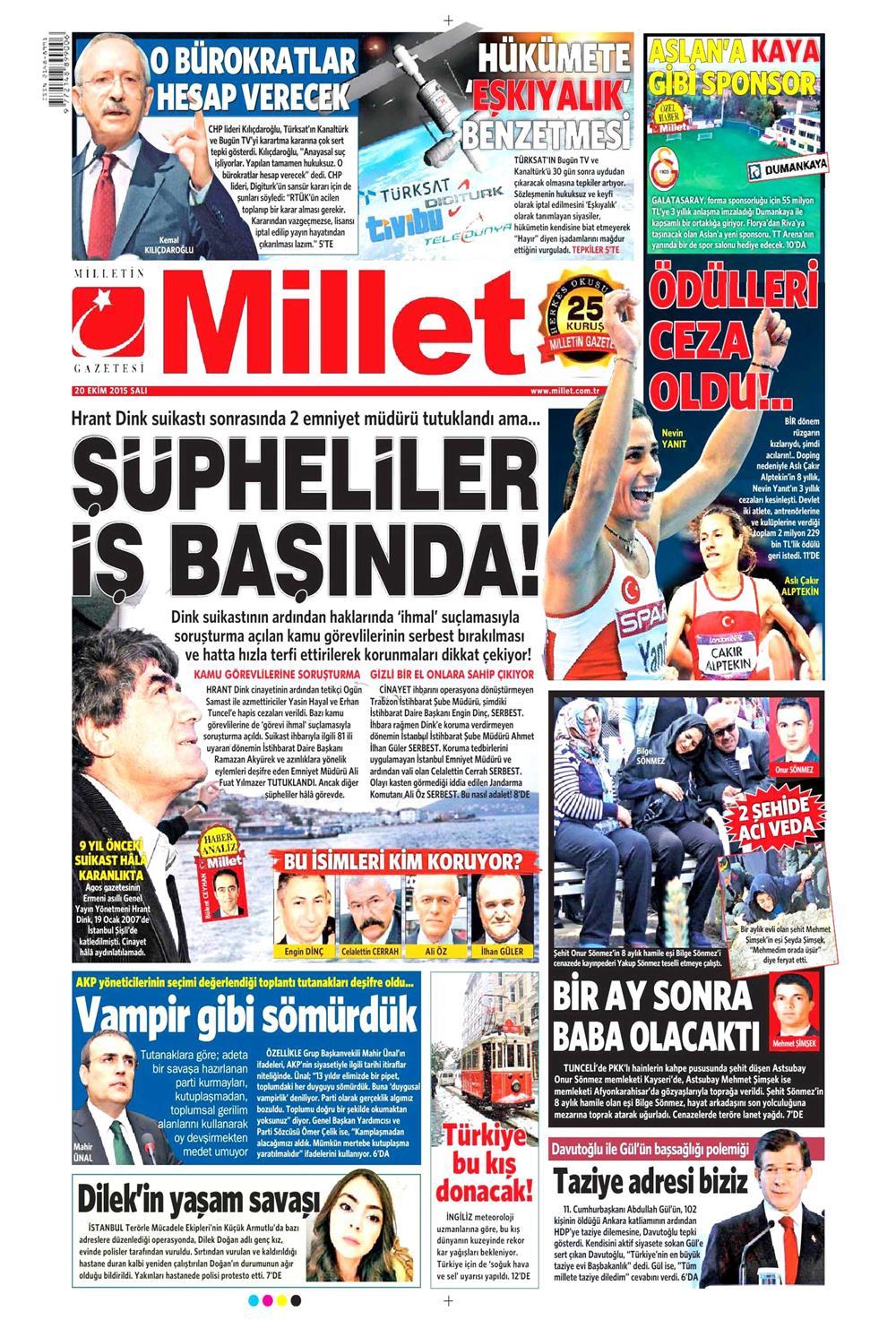 Gazeteler bugün ne yazdı? - 2