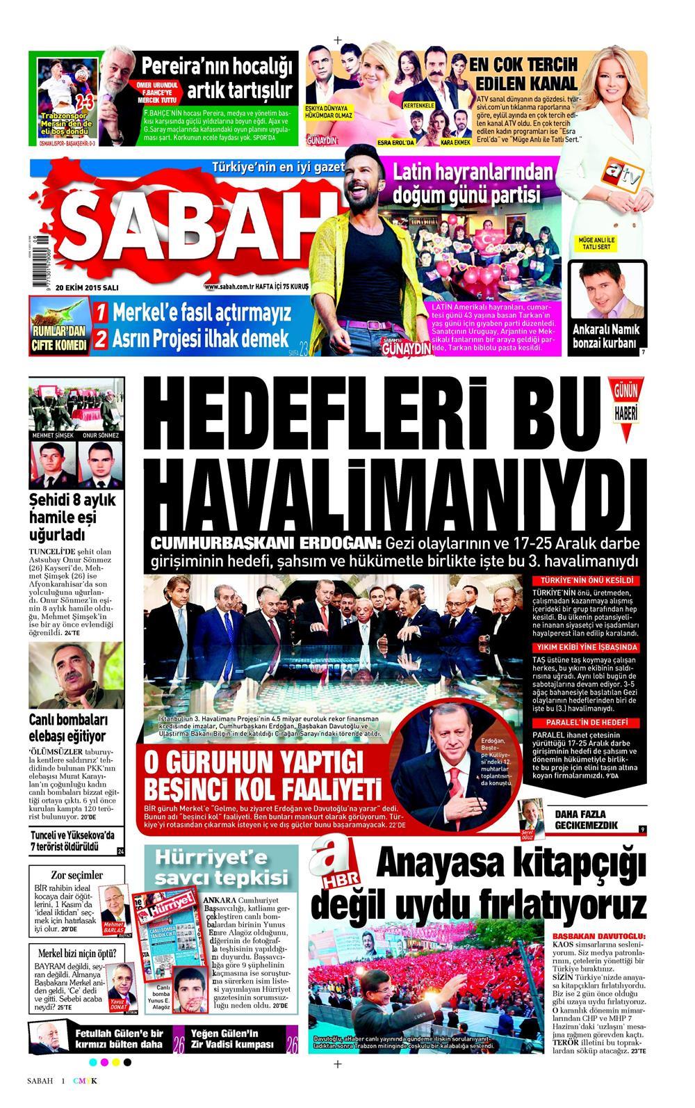 Gazeteler bugün ne yazdı? - 12