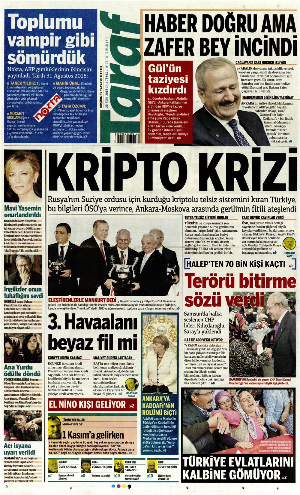 Gazeteler bugün ne yazdı? - 9