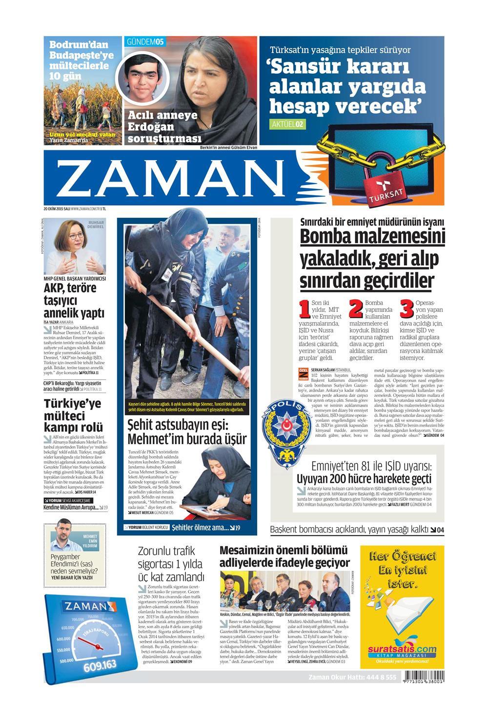 Gazeteler bugün ne yazdı? - 8