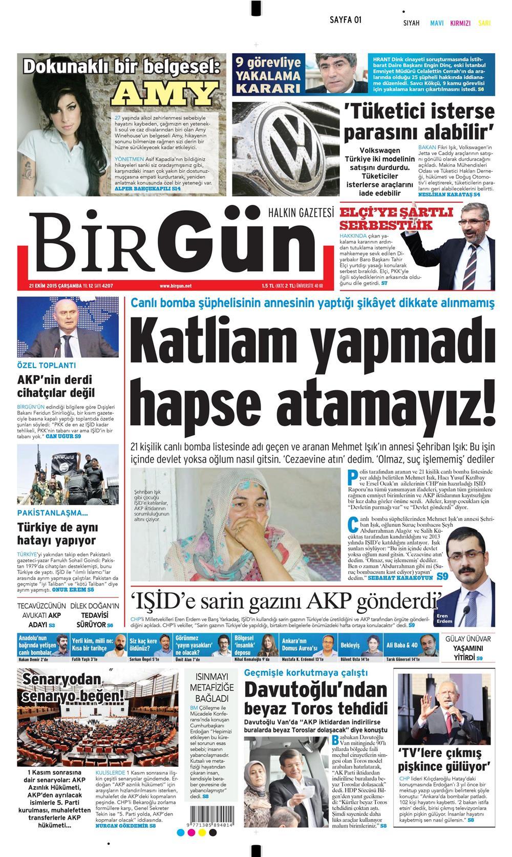 Gazeteler bugün ne yazdı? - 13