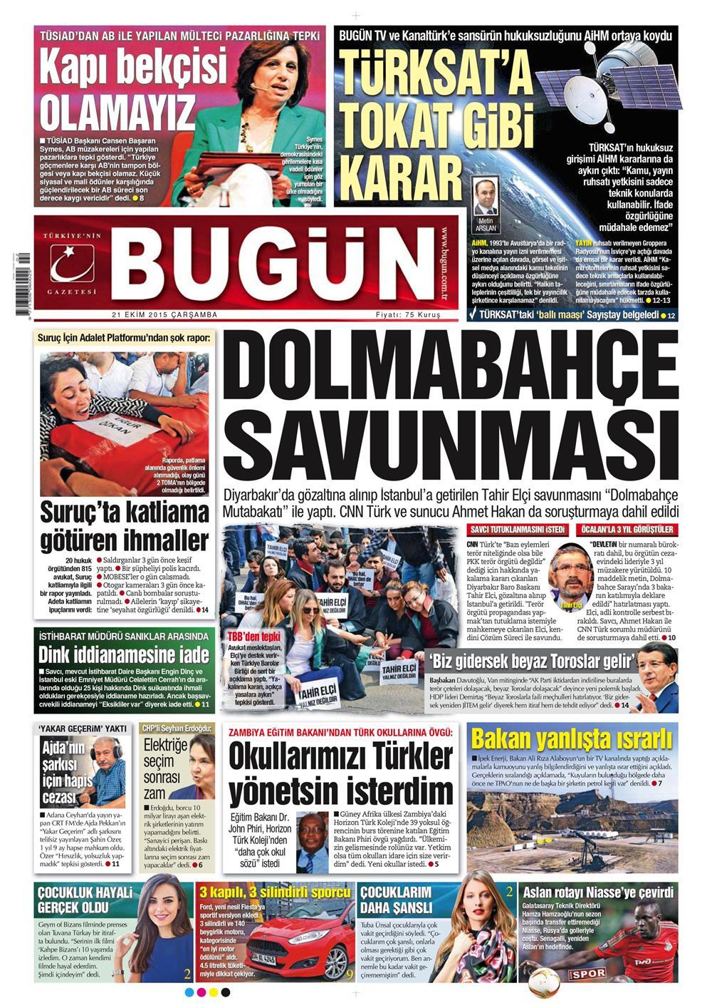 Gazeteler bugün ne yazdı? - 21