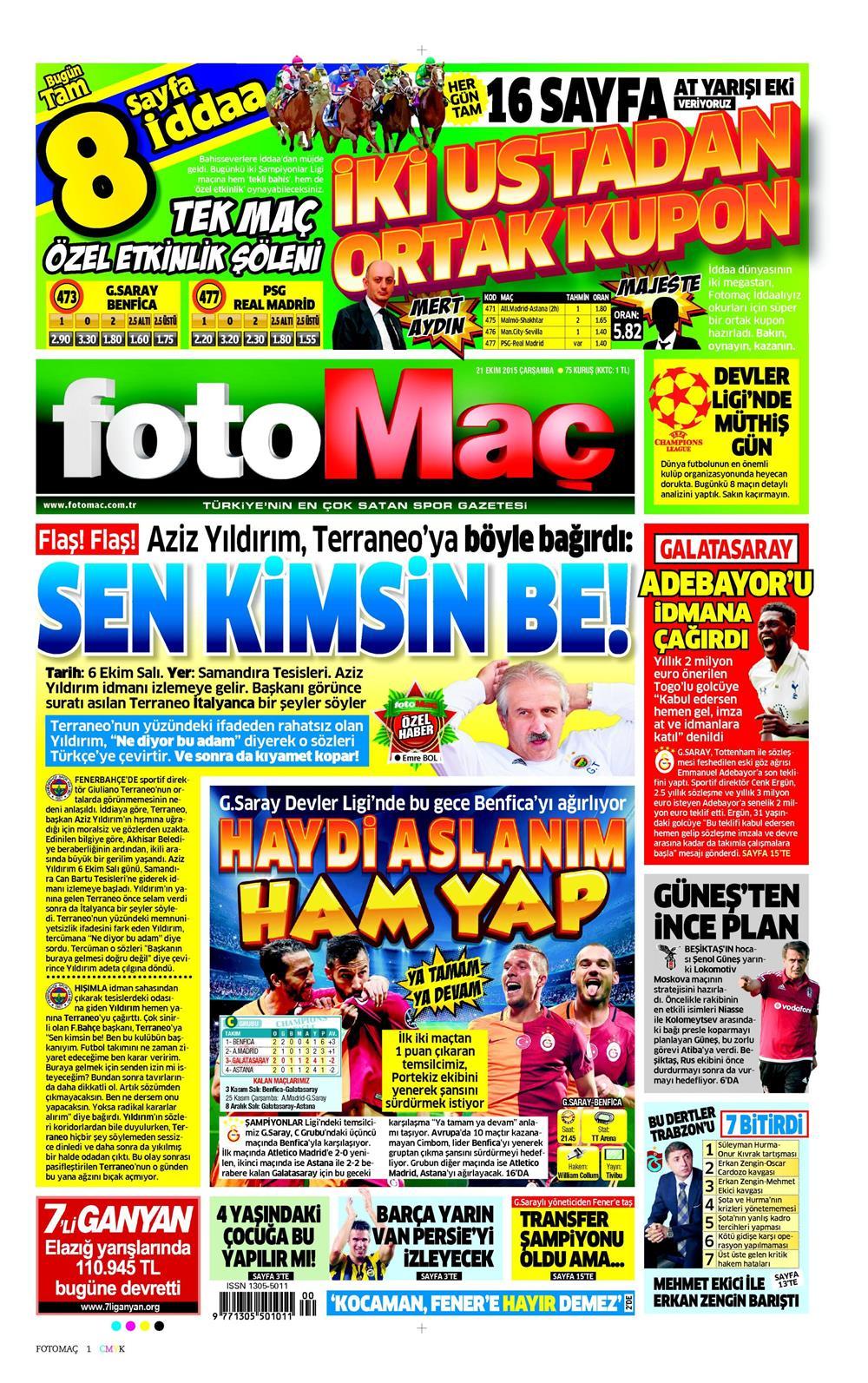 Gazeteler bugün ne yazdı? - 14