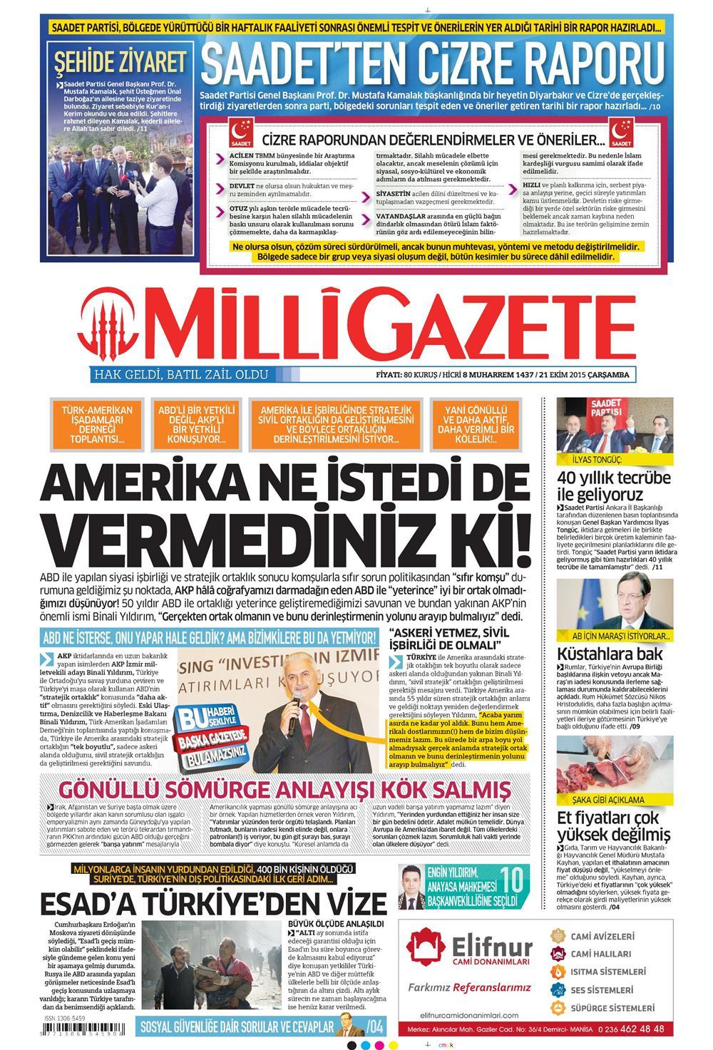 Gazeteler bugün ne yazdı? - 23