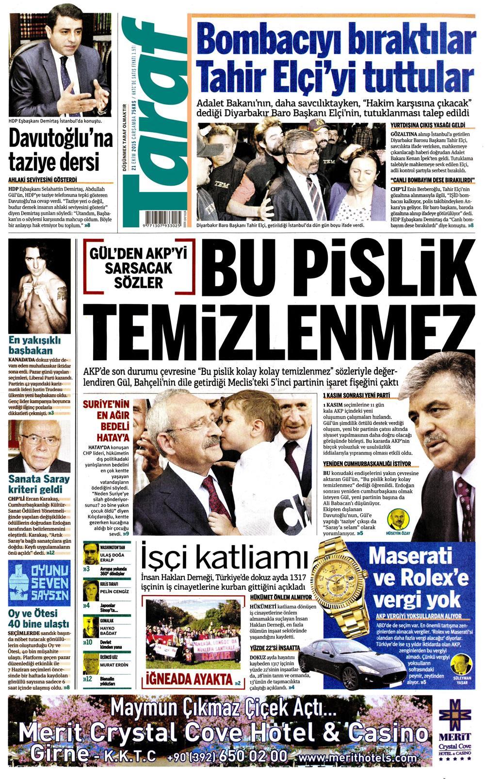 Gazeteler bugün ne yazdı? - 20